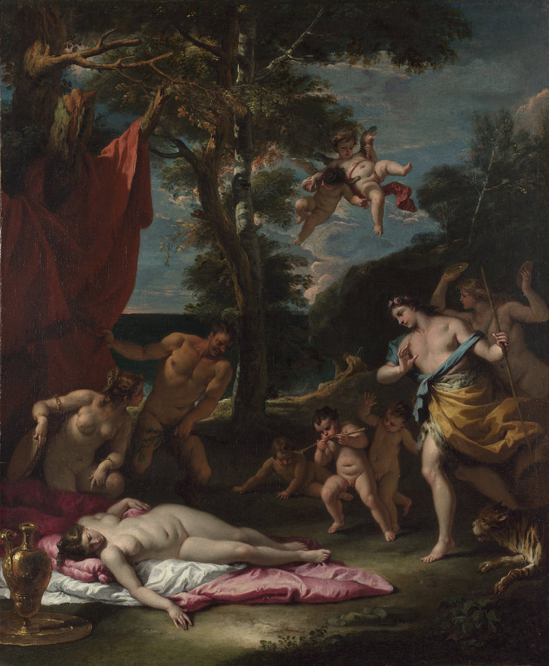 Baco y Ariadne - Sebastiano Ricci