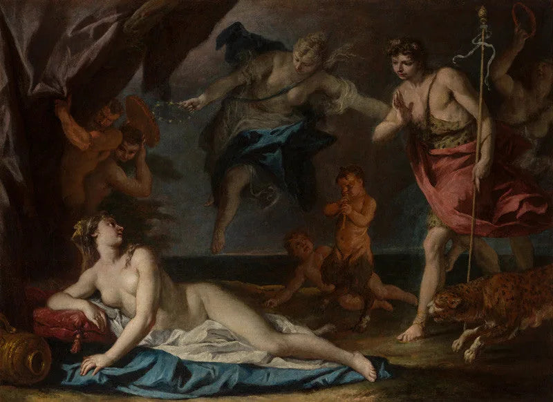 Baco y Ariadne - Sebastiano Ricci