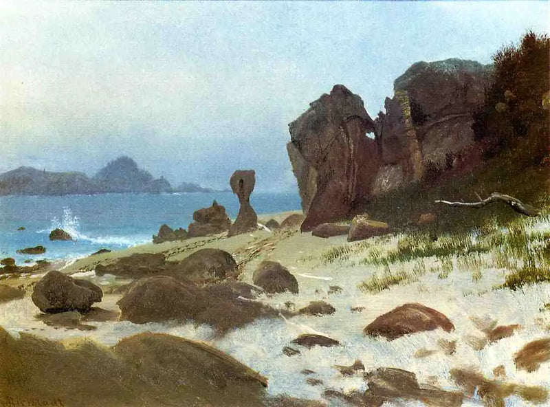 Bahía de Monterey - Albert Bierstadt