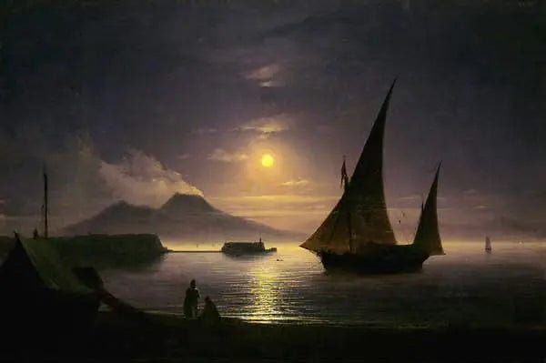 Bahía de Nápoles - Ivan Aïvazovski