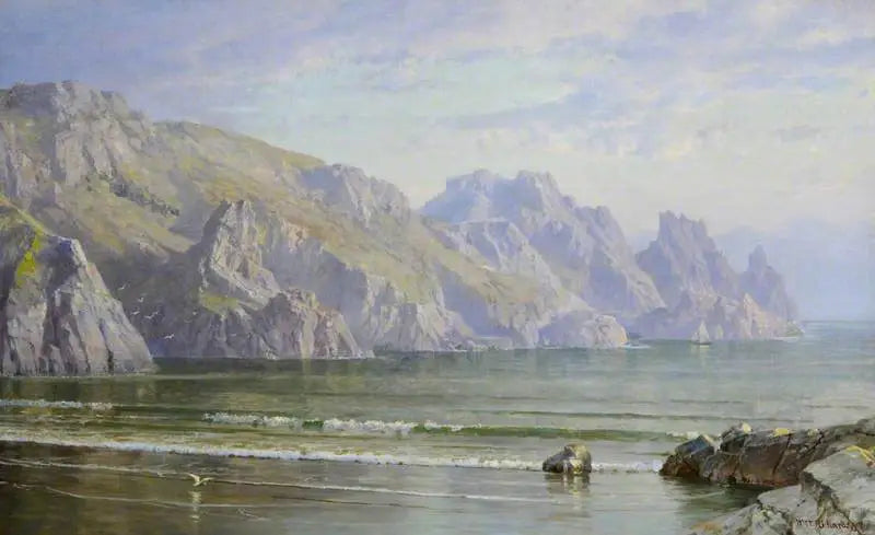 Bahía de Petit Port - William Trost Richards