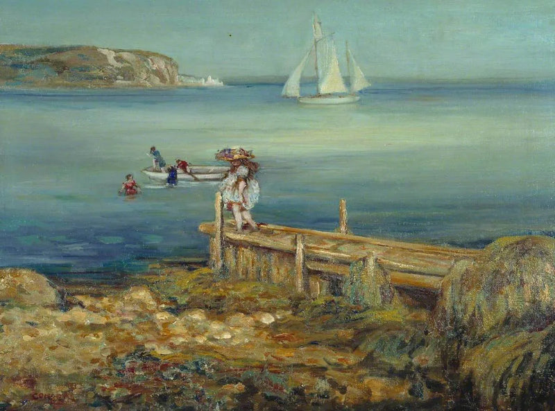Bahía de Swanage - Charles Conder
