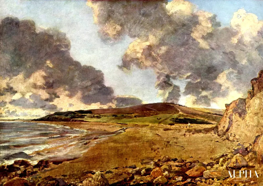 Baie de Weymouth : Bowleaze Cove et Jordon Hill - John Constable - Reproductions de tableaux et peintures haut de gamme