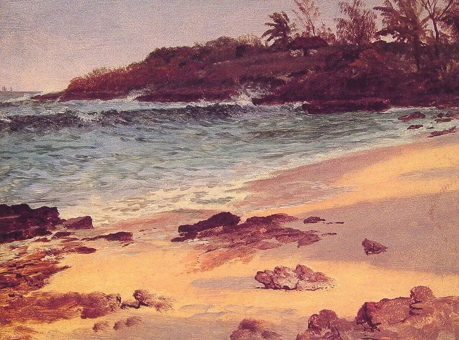 Bahía de las Bahamas - Albert Bierstadt