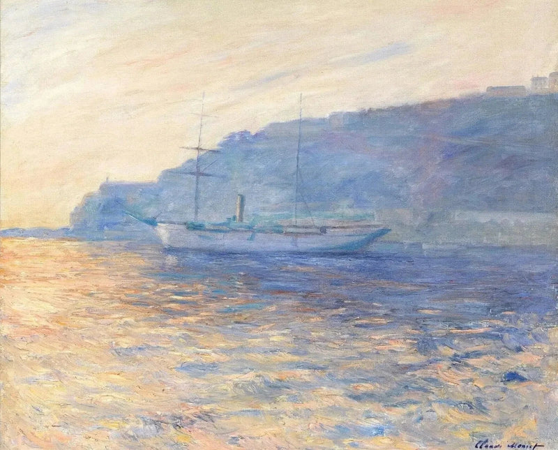 La Bahía de Mónaco W891b - Claude Monet