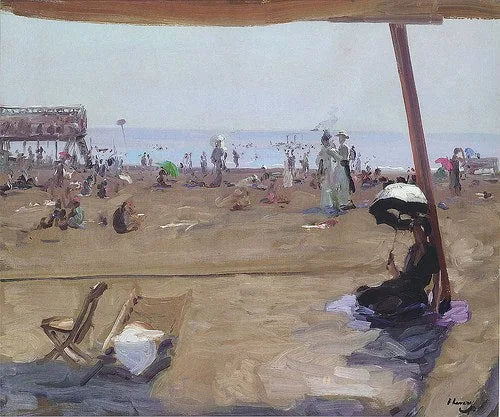 Nadando en el Lido - John Lavery