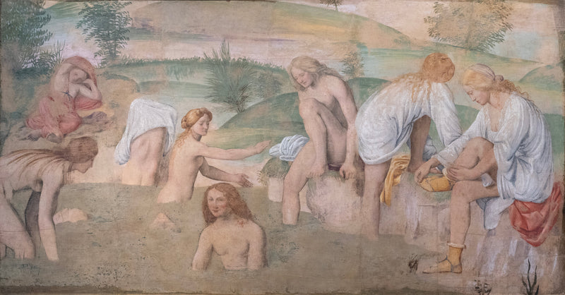 Baño de las chicas - Bernardino Luini