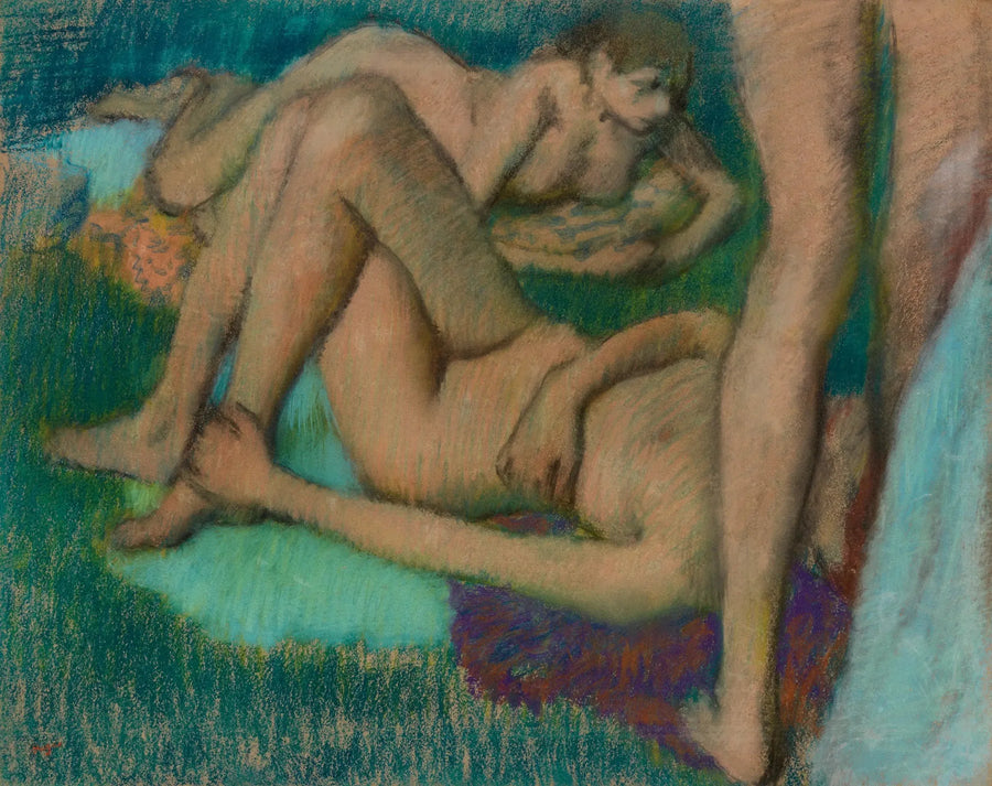 bañistas - Edgar Degas