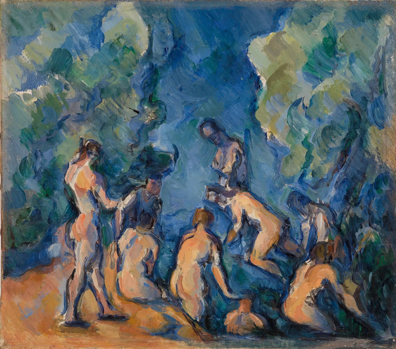 Bañistas - Paul Cézanne
