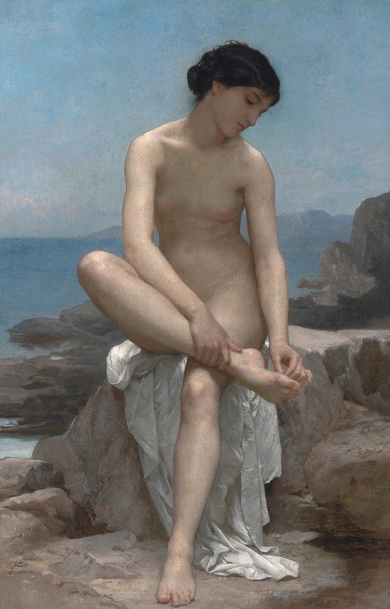 Nadadora - Bouguereau