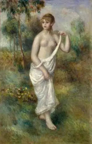 Baigneuse - Pierre-Auguste Renoir image 1 reproduction artisanale de tableau