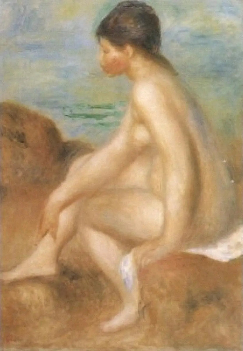 Nadadora - Pierre-Auguste Renoir