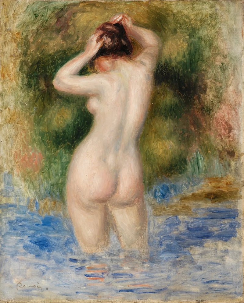 Nadadora - Pierre-Auguste Renoir