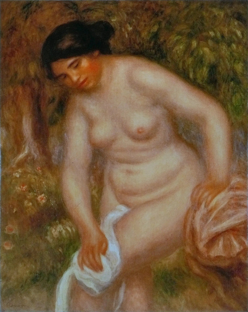 Nadadora secándose - Pierre-Auguste Renoir