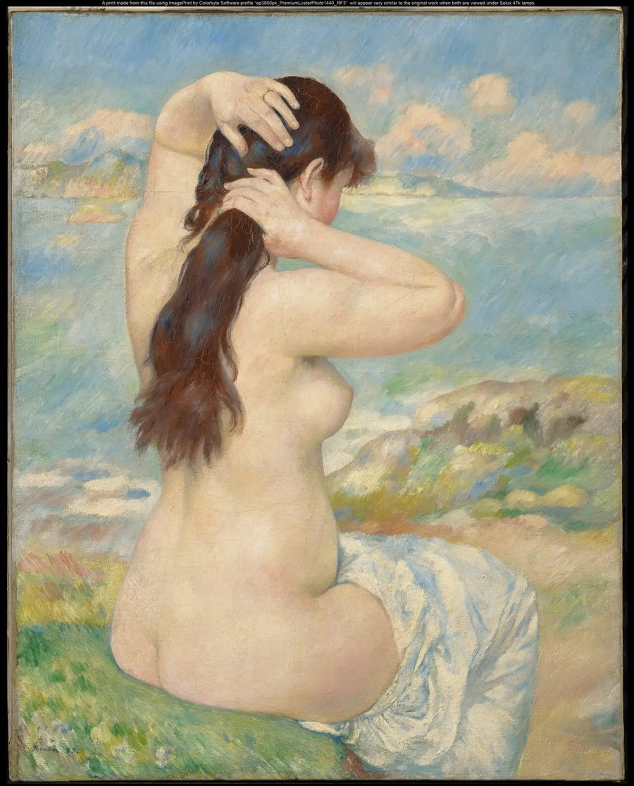 Baño de sol - Pierre-Auguste Renoir