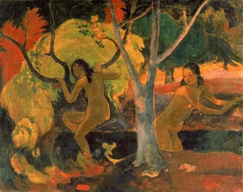 Baile de mujeres en Tahití - Paul Gauguin