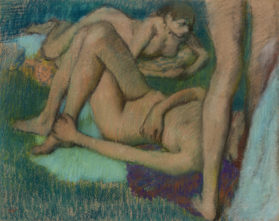 bañistas - Edgar Degas