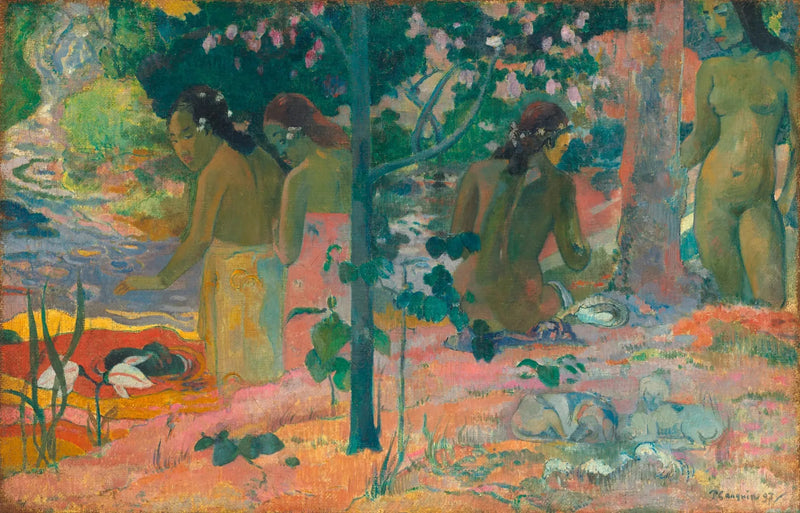 Baile de mujeres - Paul Gauguin