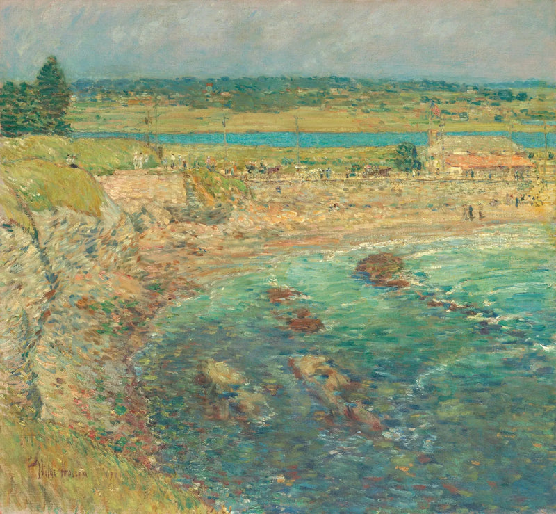 Playa Bailey's, Newport, Rhode Island - Childe Hassam