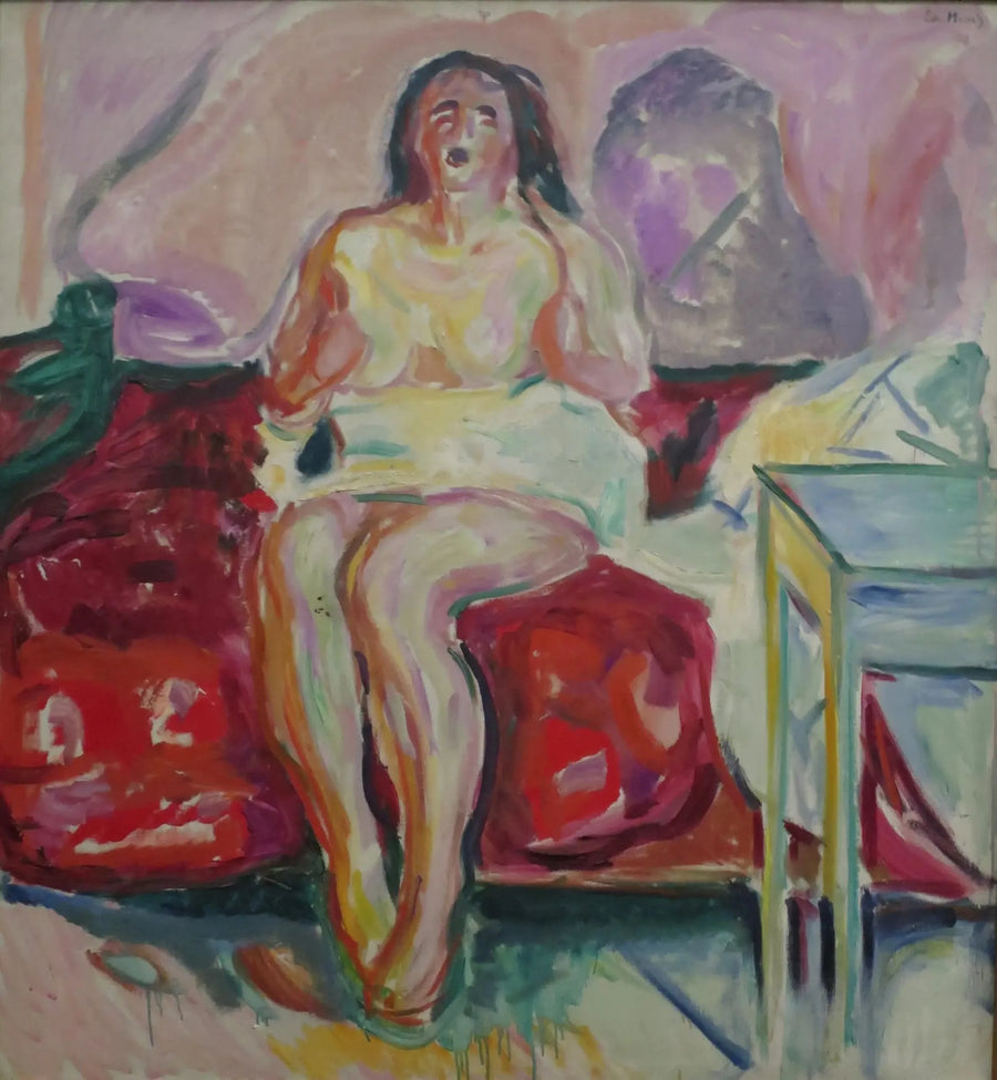 Bostezo matutino - Edvard Munch