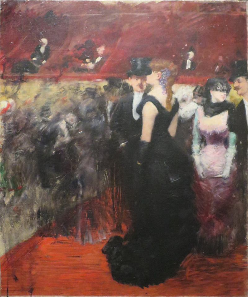 Bal en la Ópera de París - Jean-Louis Forain