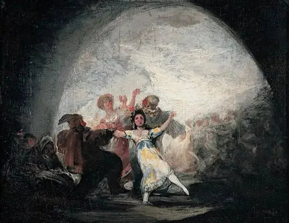 Baile de máscaras - Francisco de Goya