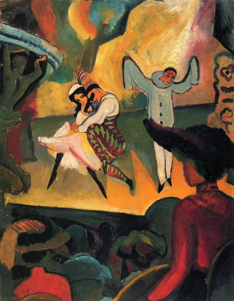 Ballet ruso I - August Macke