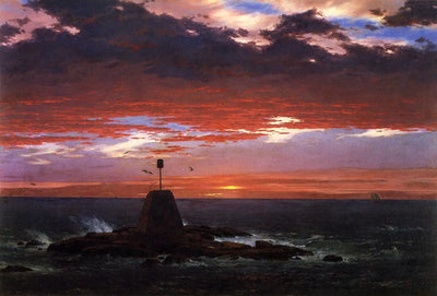 Ballise au large de Mount Desert Island - Frederic Edwin Church - Alpha Reproduction