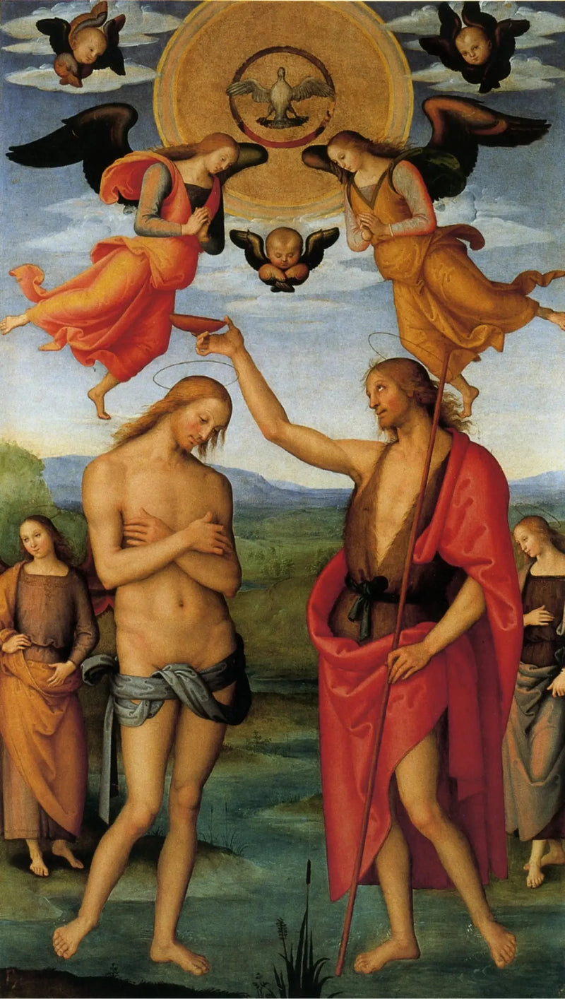 Bautismo de Cristo - Pietro Perugino