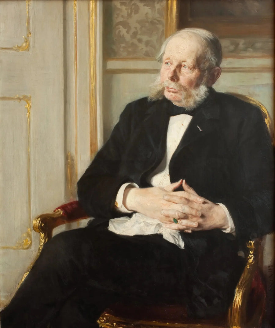 Barón Otto Ditlev Rosenørn-Lehn - Peder Severin Krøyer