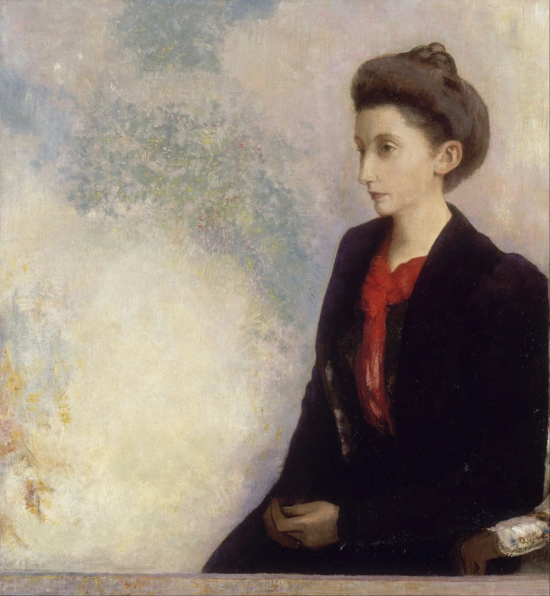Baronesa Robert de Domecy - Odilon Redon