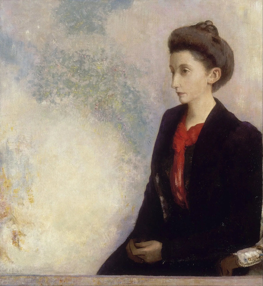 Baronesa Robert de Domecy - Odilon Redon