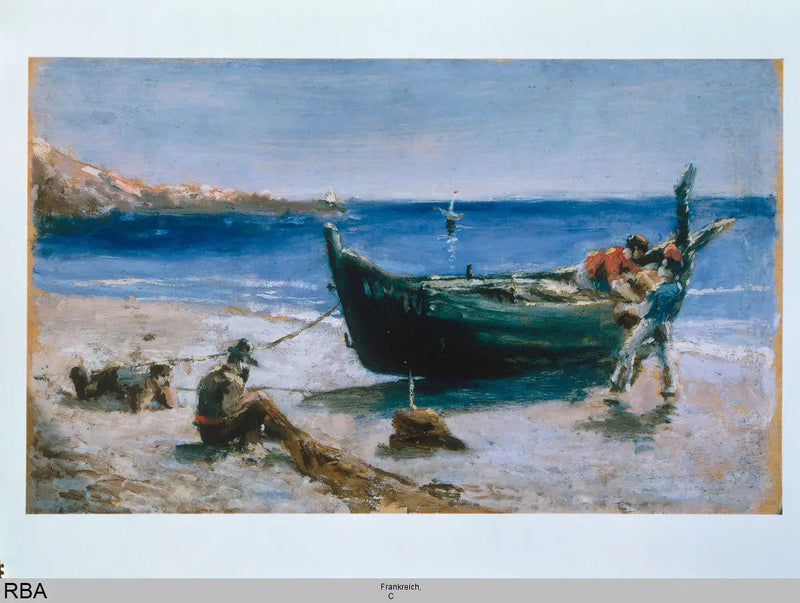 Barco de pesca - Henri de Toulouse-Lautrec