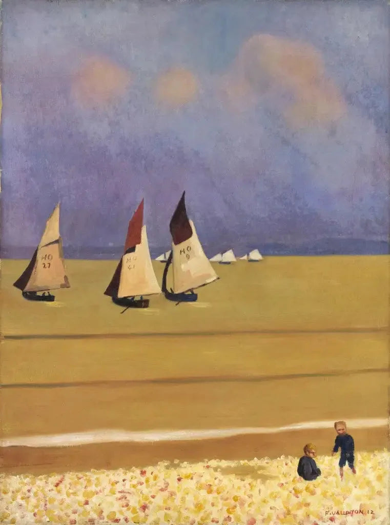 Barcos en Honfleur - Félix Vallotton