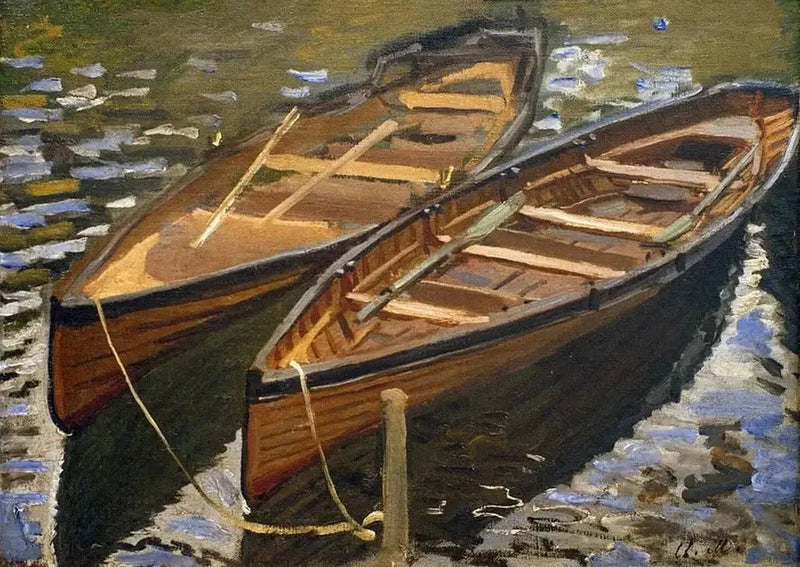 Barcos W137 - Claude Monet