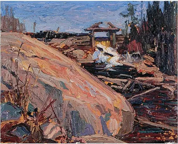 Barrera de madera - Tom Thomson