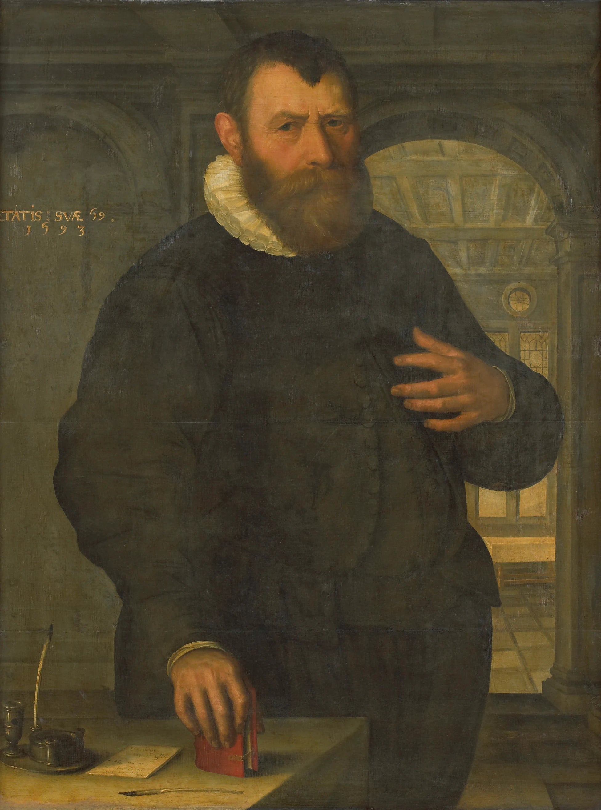 Bartholomeus van der Wiere (1534-1603). Pensionnaire d'Amsterdam en 1578 - Jan Claesz