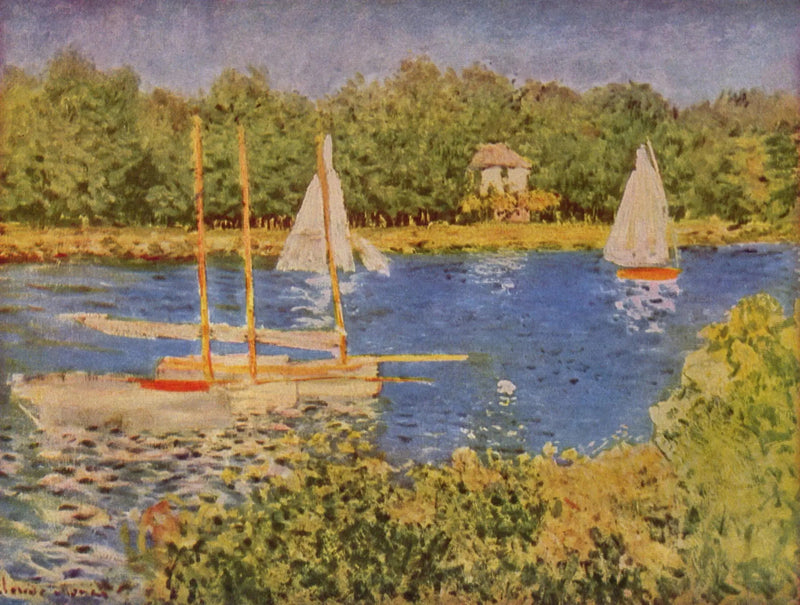 La cuenca Argenteuil W325 - Claude Monet