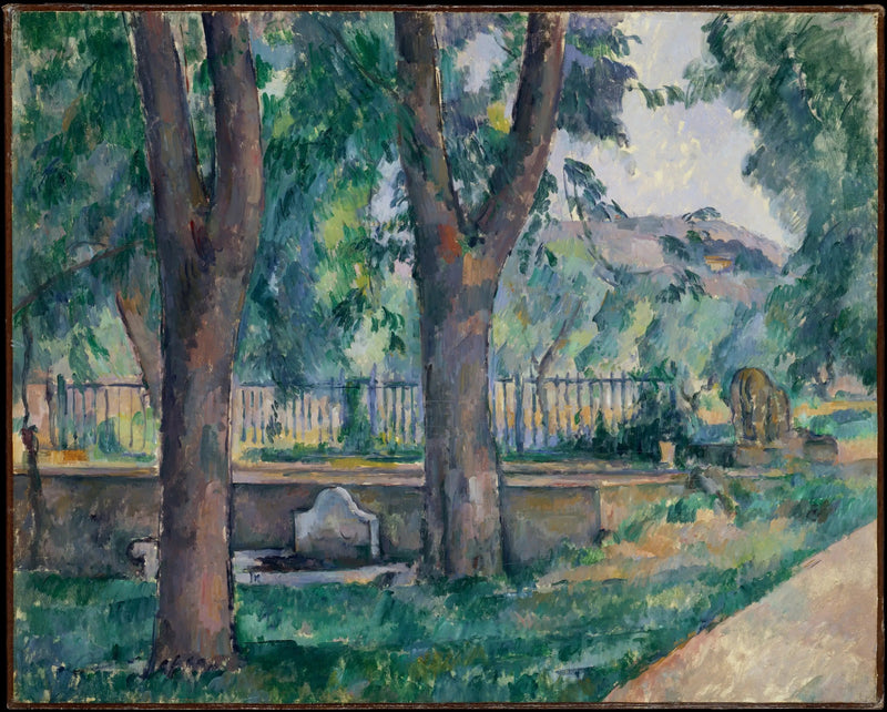 Estanque y lavadero del Jas de Bouffan - Paul Cézanne
