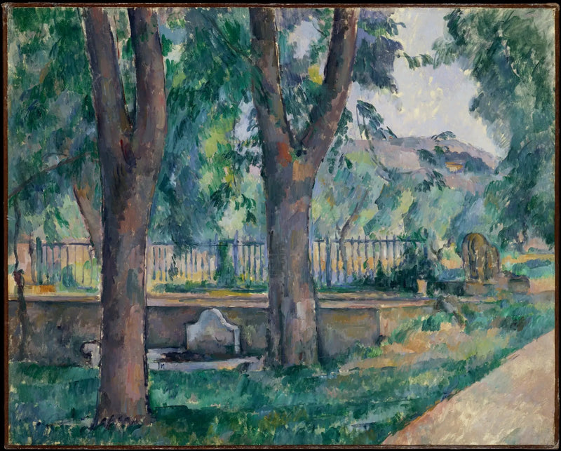 Estanque y lavadero del Jas de Bouffan - Paul Cézanne