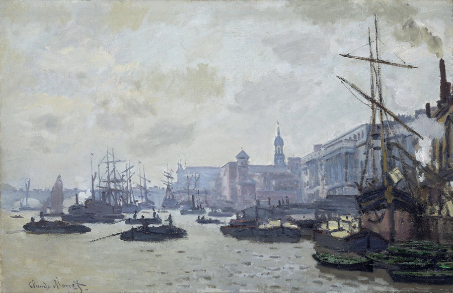 La cuenca de Londres W168 - Claude Monet