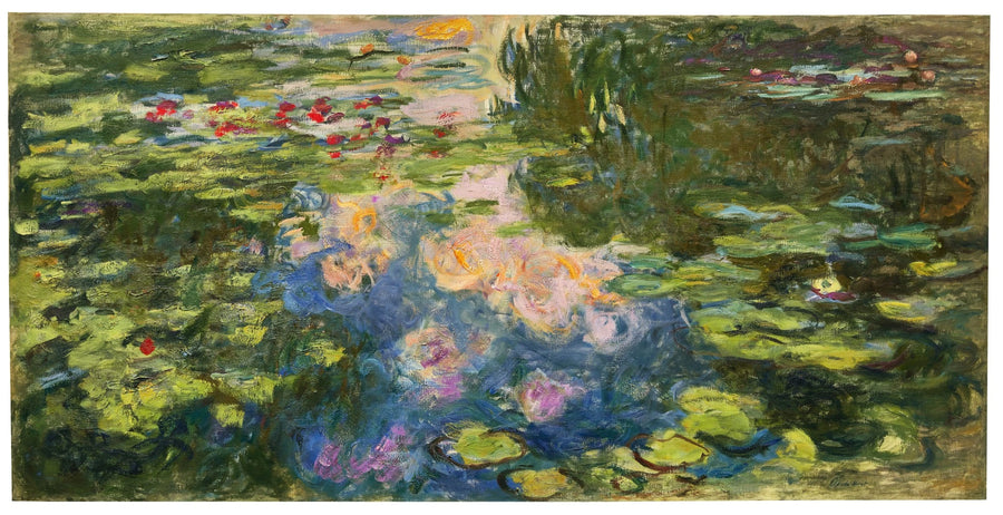 The Water Lilies Basin, colección privada W1897 - Claude Monet