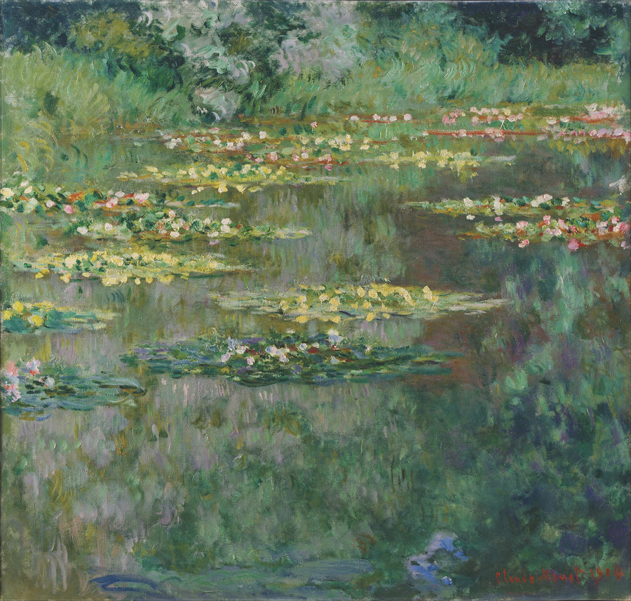 La cuenca de los nenúfares W1666 - Claude Monet