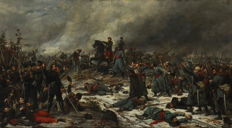 Batalla de Auvours, el 10 de enero de 1871 - Lionel Royer