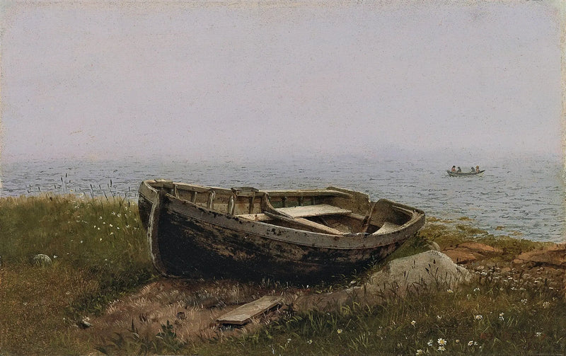 Barco abandonado - Frederic Edwin Church