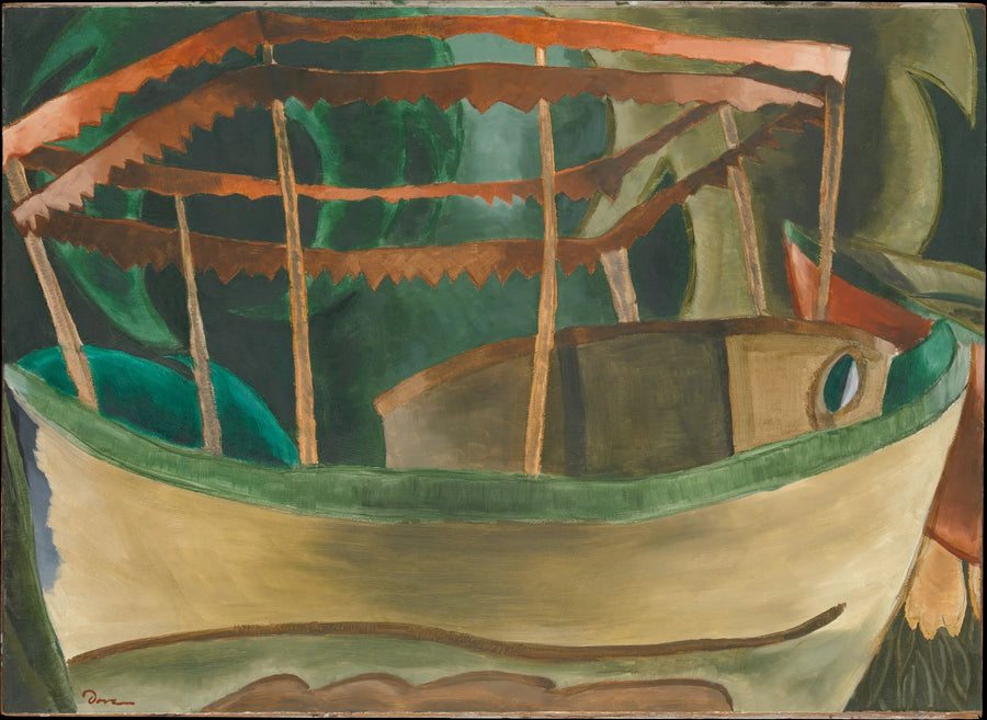 bateau de pêche - Arthur Dove image 1 reproduction d’œuvre d’art à l’huile