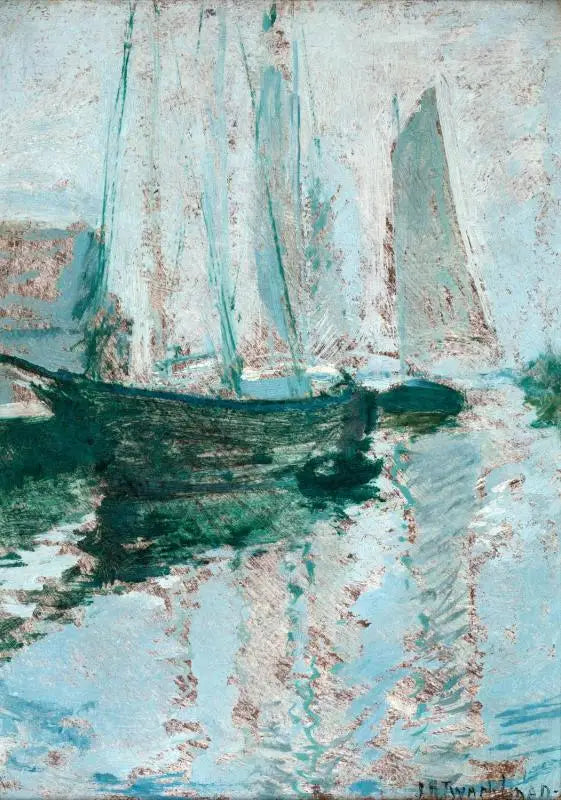 Barcos de Gloucester - John Henry Twachtman
