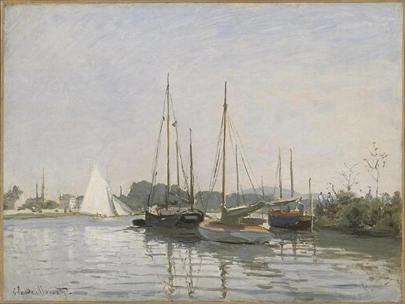 Barcos de recreo W229 - Claude Monet