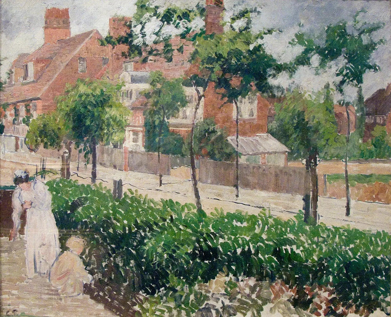 Bath Road, Londres, (boceto) - Camille Pissarro