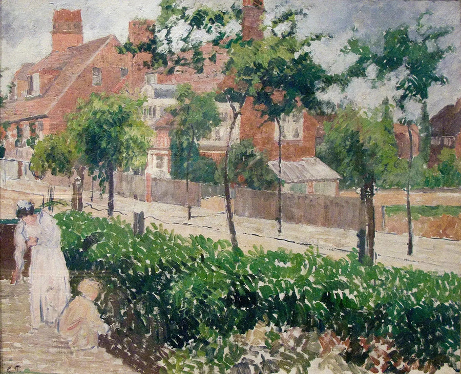 Bath Road, Londres, (boceto) - Camille Pissarro